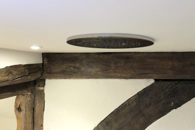 Recessed shower head